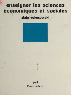 cover image of Enseigner les sciences économiques et sociales
